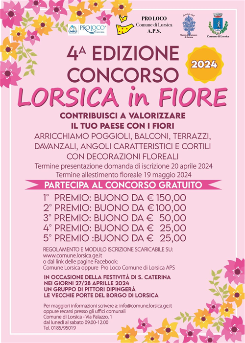 Lorsica in fiore 2024 - quarta edizione